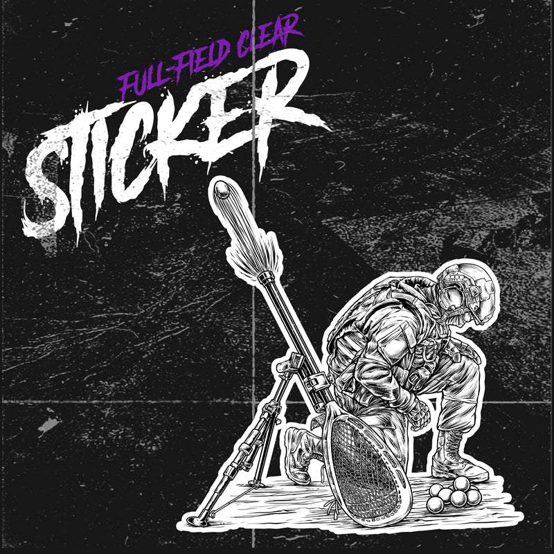 Full - Field Clear - Vinyl Sticker - Hobo Lax