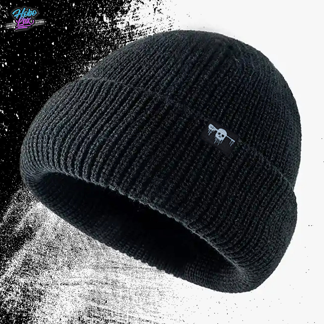 Drip Beanie - Black - Hobo Lax