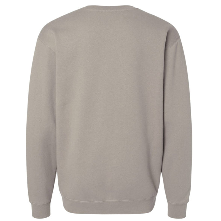 Adult Crewneck - ALC in stone, back view