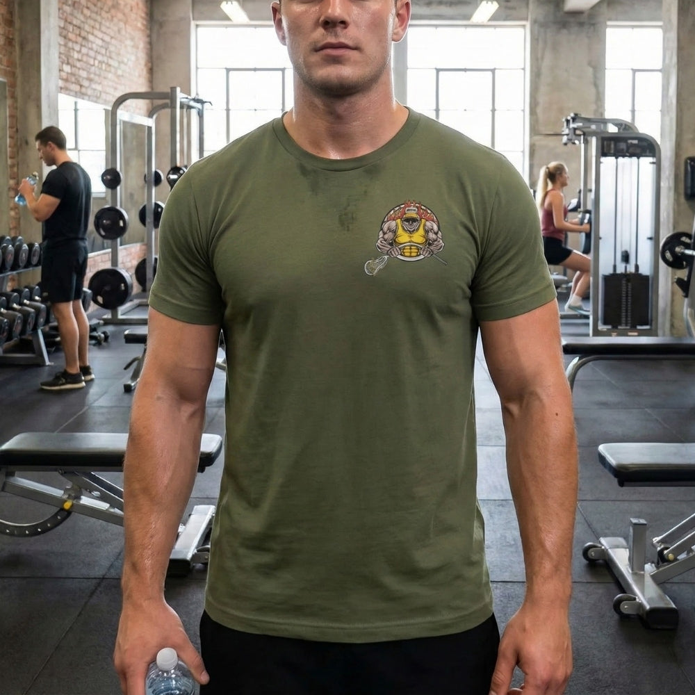 Lift Heavy, Play Hard Tee