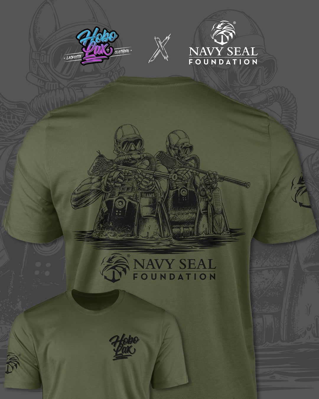 NSF Collab: SEAL Team Tee - Hobo Lax