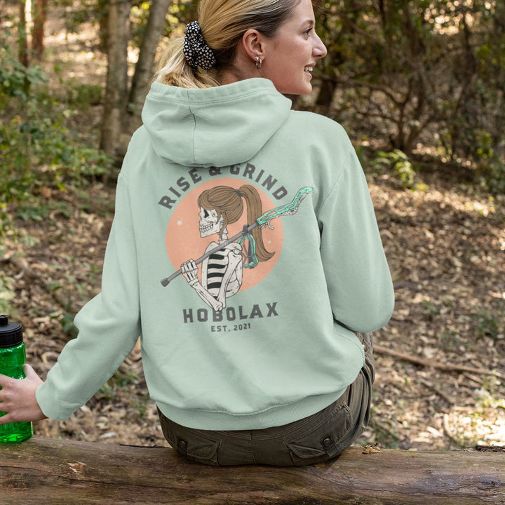 Rise &amp; Grind: Her Way Hoodie - Hobo Lax