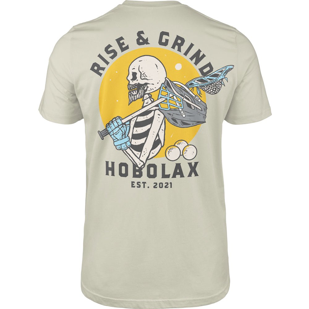 Rise &amp; Grind Tee - Hobo Lax