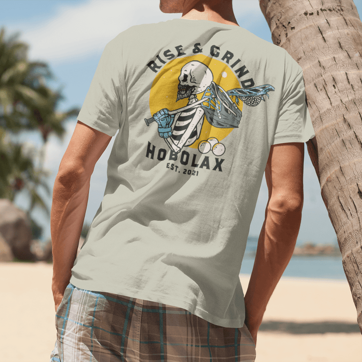 Rise &amp; Grind Tee - Hobo Lax