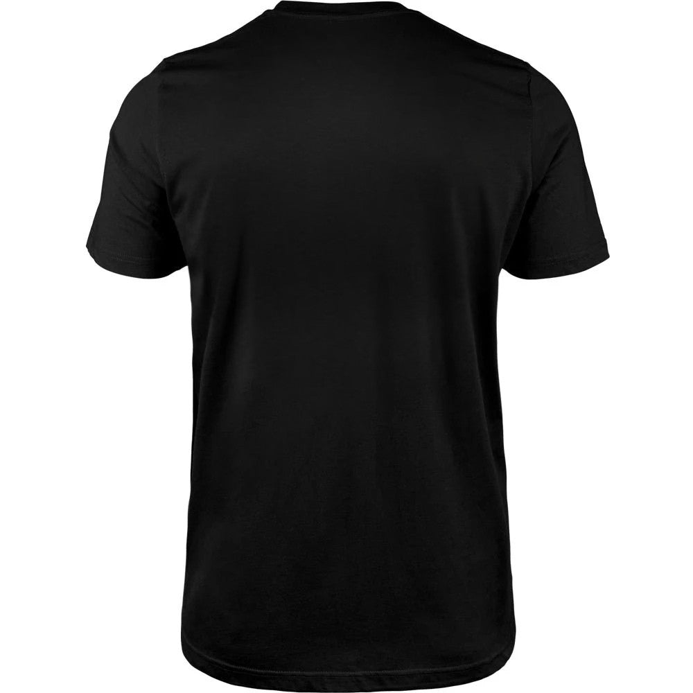Adult Tee - ALC in black, back view