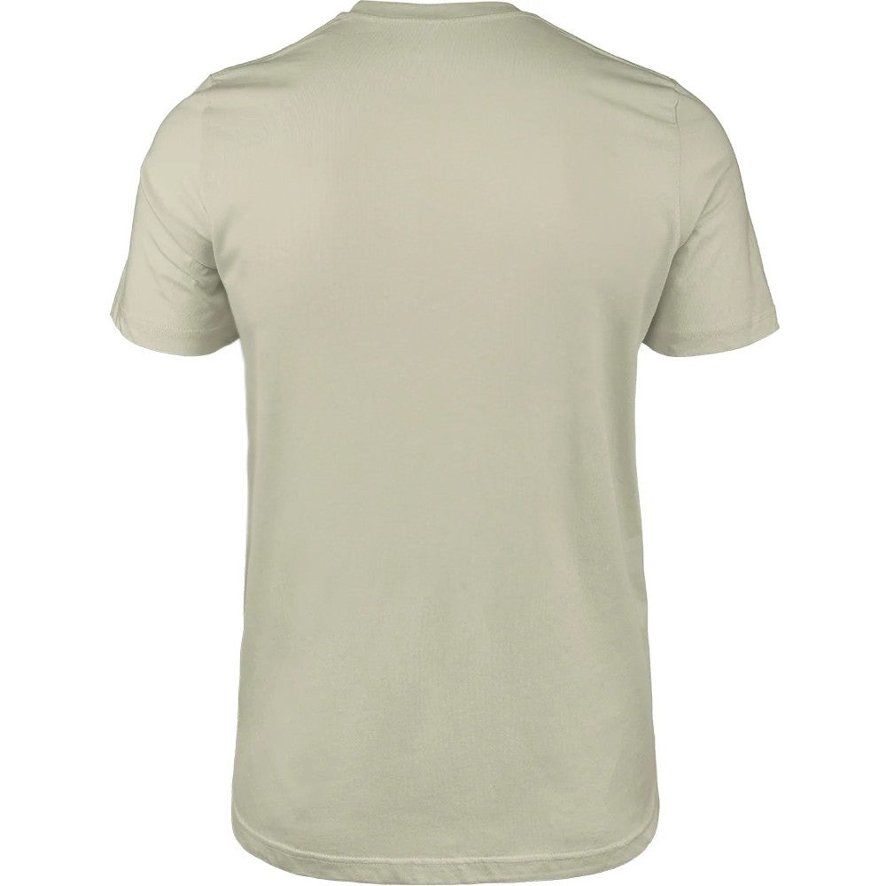 Adult Tee - ALC in sand, back view