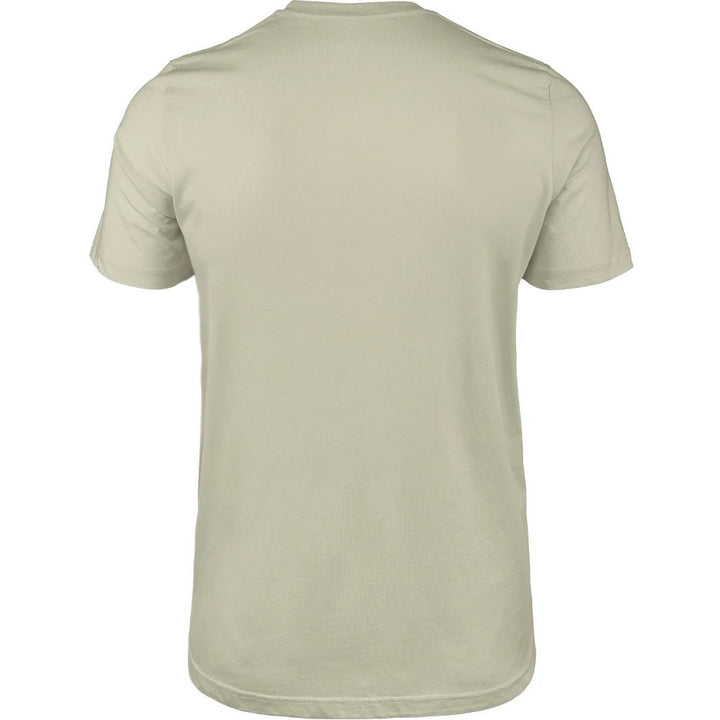 Adult Tee - ALC in sand, back view