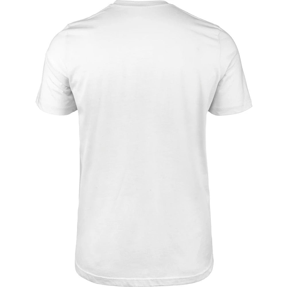 Adult Tee - ALC in white, back view