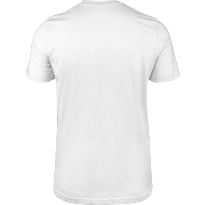 Adult Tee - ALC in white, back view
