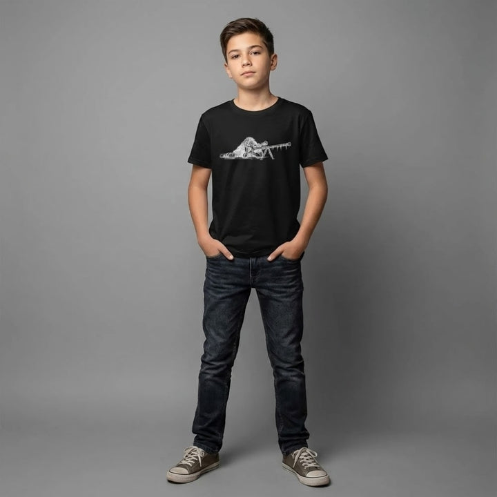 Youth Crease Sniper Tee