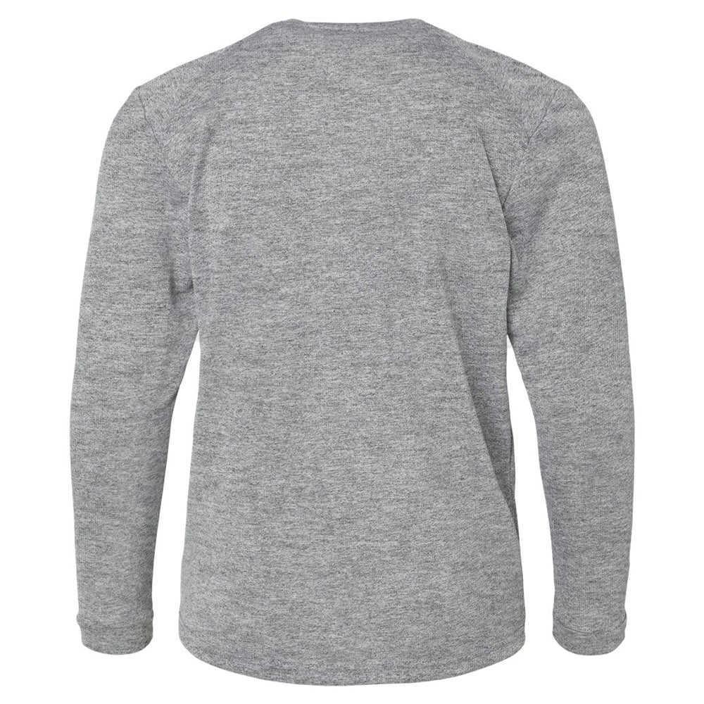 Youth Shooter - ALC in heather grey, back view