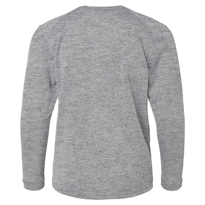 Youth Shooter - ALC in heather grey, back view