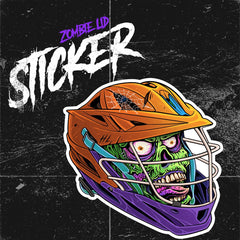 Zombie Lid - Vinyl Sticker - Hobo Lax