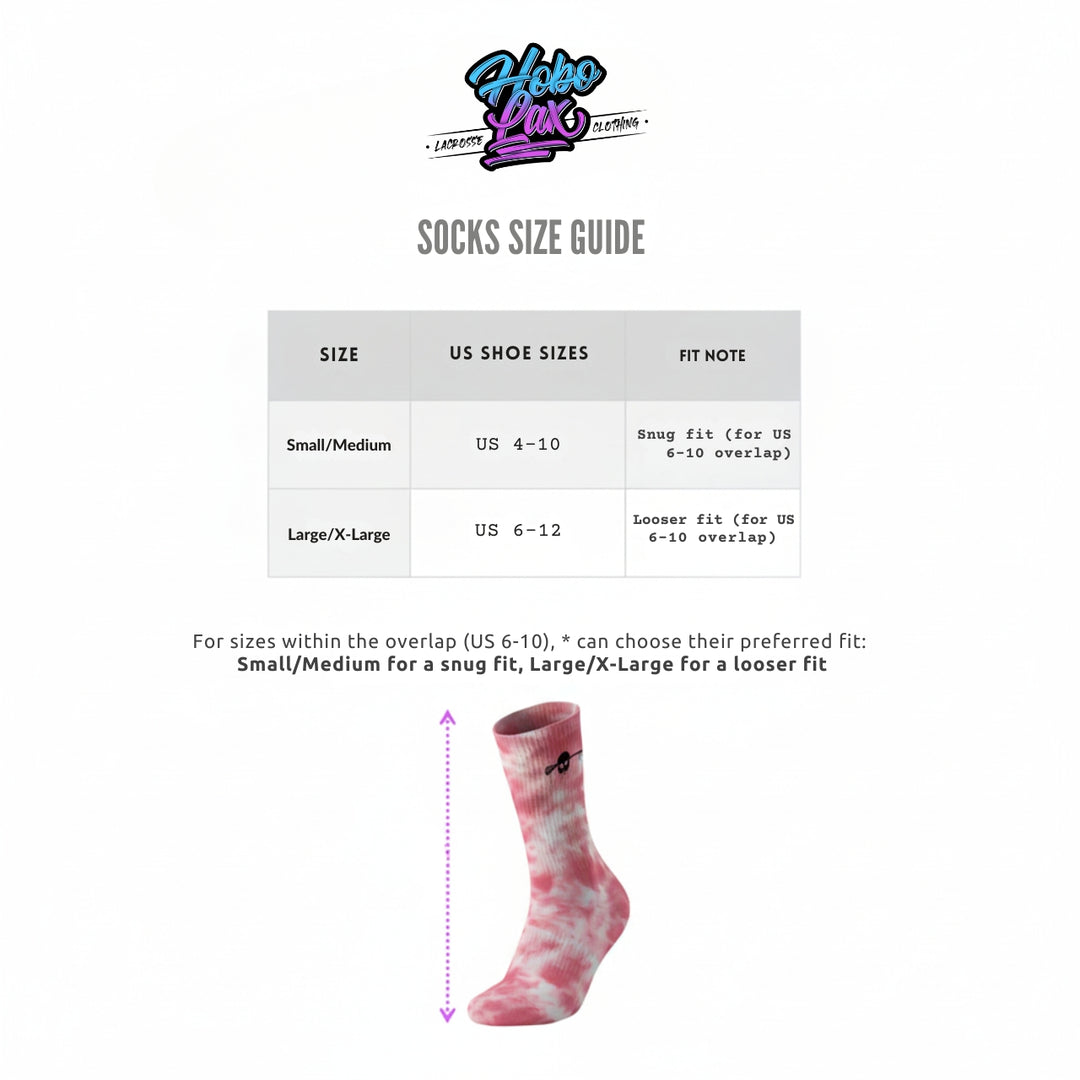 Drip Crew Socks - Pink Sugar