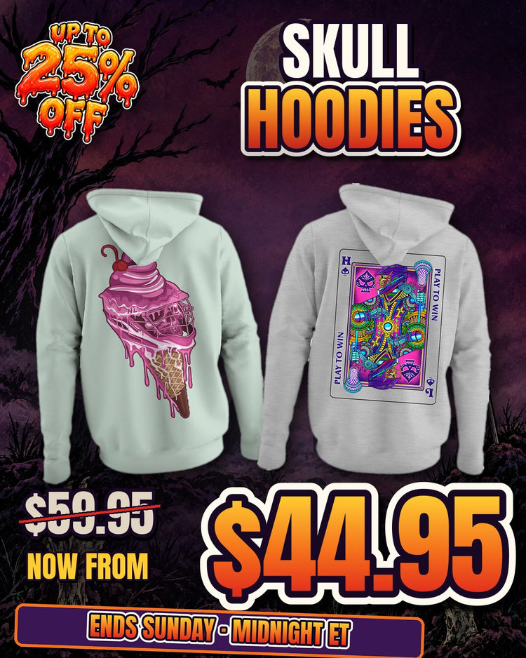Skull hoodies: Sideline Scoop and Play to Win, were $59.95, now from $44.95. Skull Week ends Sunday at midnight ET.
