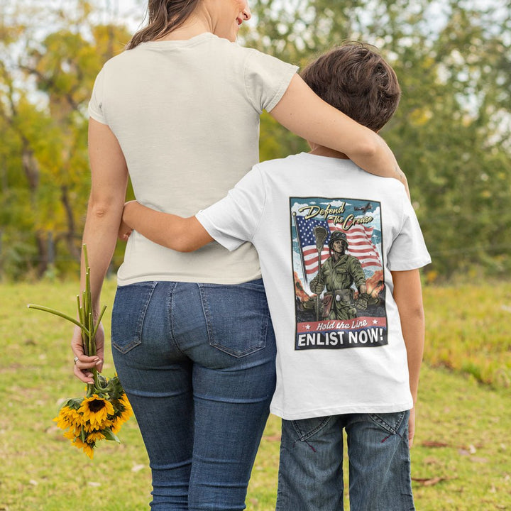 Youth For Crease &amp; Country Tee - Hobo Lax