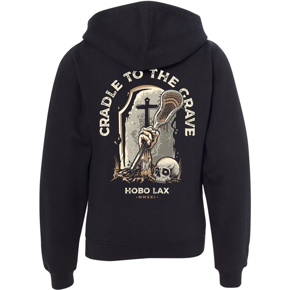 Youth Cradle to the Grave Hoodie - Hobo Lax